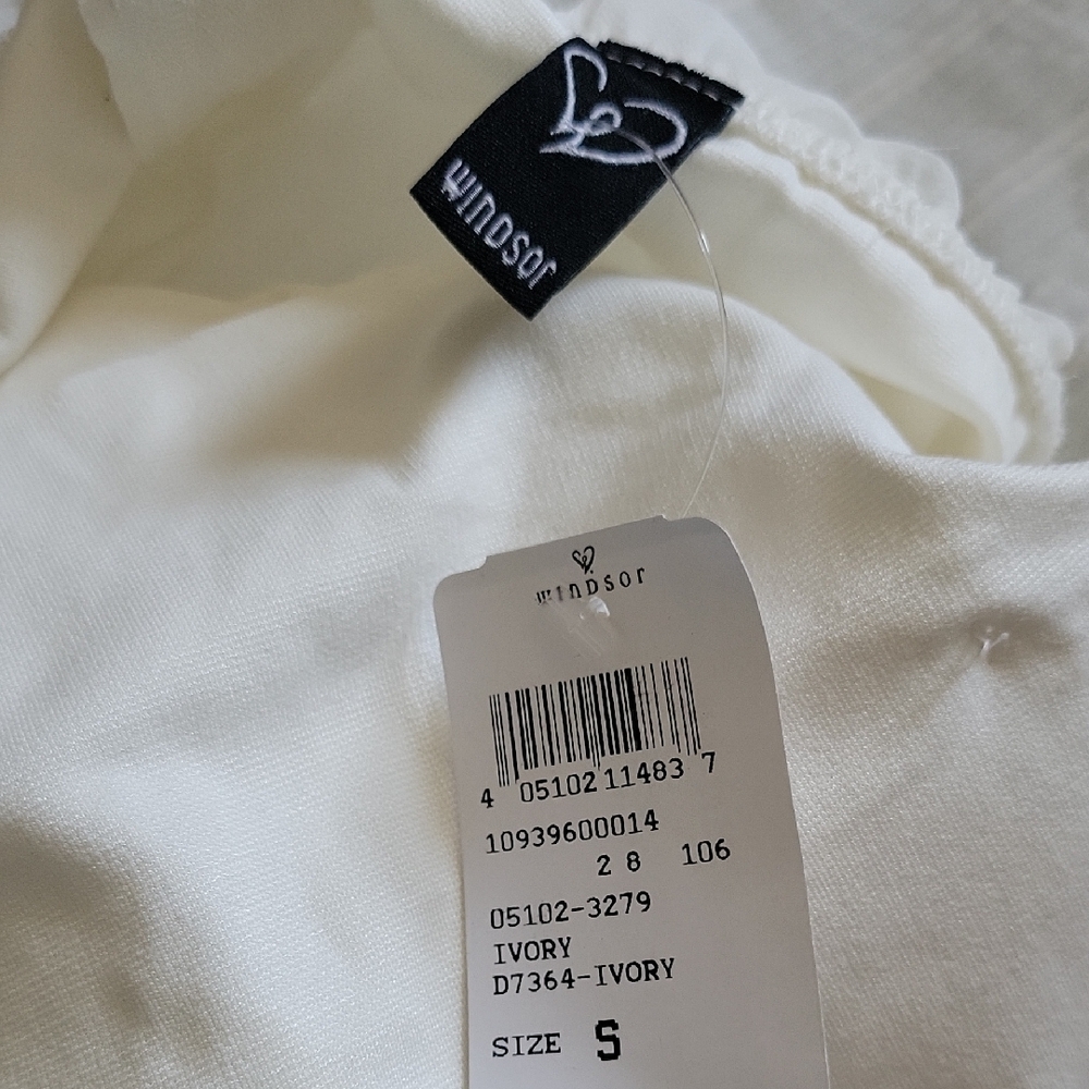 Windsor Ivory Top - Size S